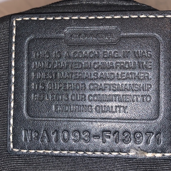 GENUINE Coach bag + matching wallet - Picture 3 of 10